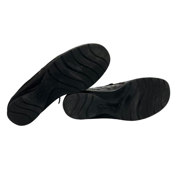 Comfort Core Brown Leather Slip-On Shoes Clarks Bendables Women’s 10M - Picture 6 of 6